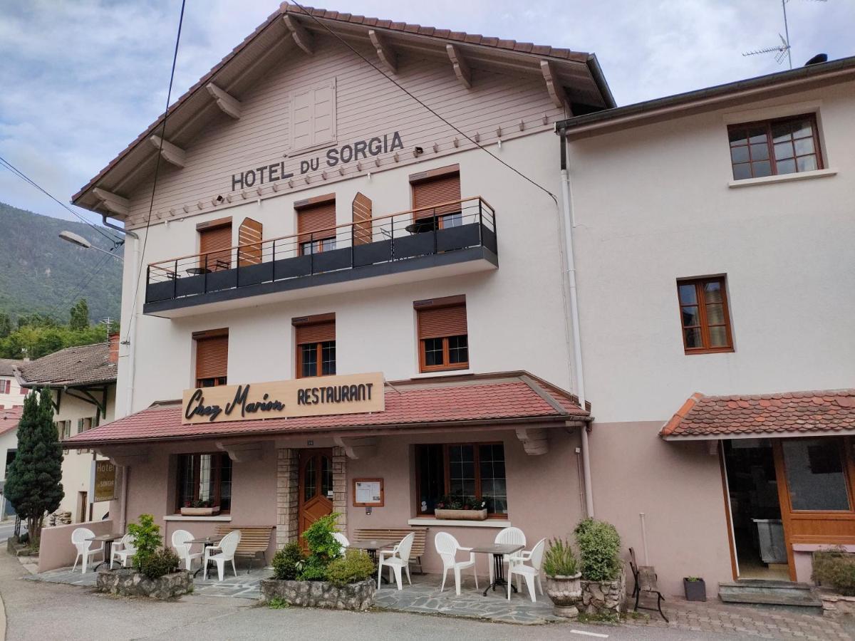 Hotel-Restaurant Le Sorgia Bellegarde-sur-Valserine Exteriér fotografie