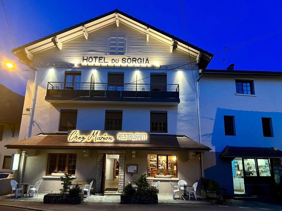 Hotel-Restaurant Le Sorgia Bellegarde-sur-Valserine Exteriér fotografie